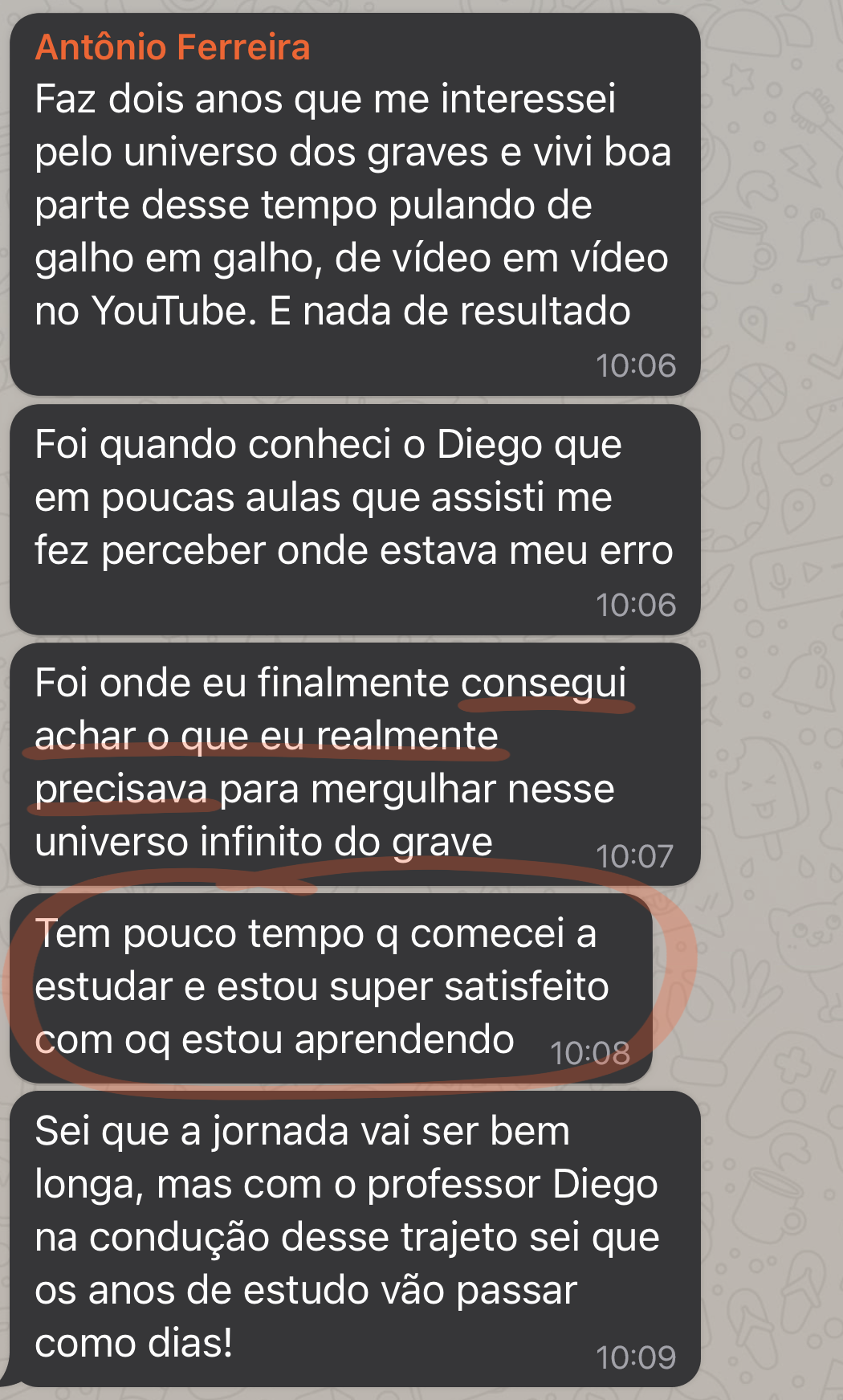Depoimento Antônio Ferreira